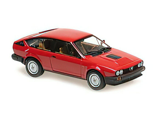 【予約】2023年発売予定ALFA ROMEO - GTV6 1983 - RED /Minichamps 1/43 ミニカー