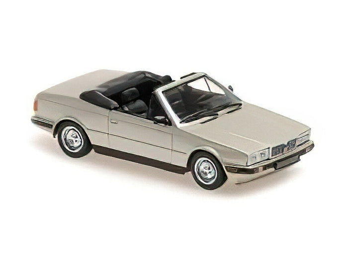 【予約】12月以降発売予定MASERATI - BITURBO SPIDER 1982 - SILVER /Minichampsミニチャンプス 1/43 ミニカー