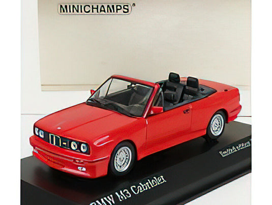 BMW - 3-SERIES M3 (E30) CABRIOLET 1988 - MISANO RED /Minichamps 1/43 ミニカー