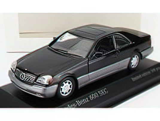 メルセデス 600 SEC C140 クーペ 1992 ブラック 500台限定/ MINICHAMPS 1/43 ミニカー