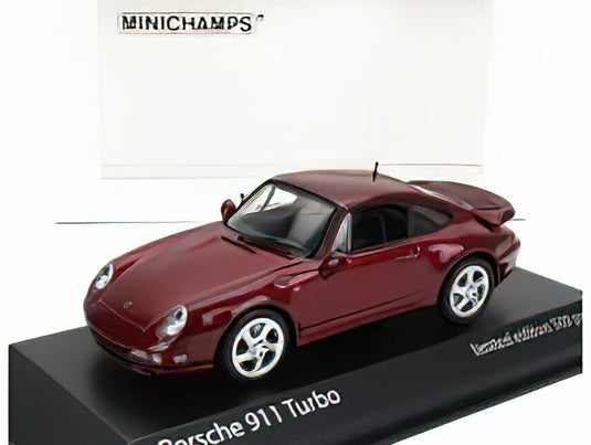 PORSCHE  911 993 COUPE 1995 - RED MET/Minichamps 1/43ミニカー