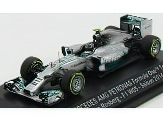 MERCEDES GP - F1 W05 AMG PETRONAS N 6 SEASON 2014 NICO ROSBERG - SILVER GREEN /Minichamps 1/43 ミニカー