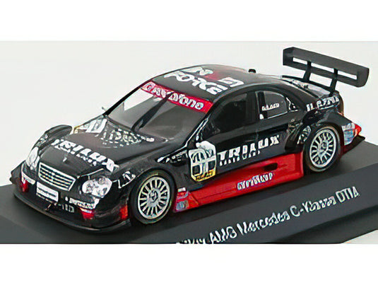 MERCEDES BENZ - AMG C-CLASS N 18 TRILUX DTM LAUDA 2005 - BLACK ORANGE /Minichamps 1/43 ミニカー