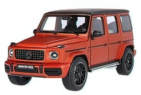 【予約】Mercedes-Benzメルセデスベンツ ディーラー特注 G63 AMG (W463) 2020 copper orange /Minichampsミニチャンプス 1/18 ミニカー
