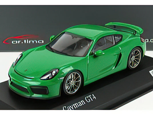 PORSCHE - CAYMAN GT4 COUPE 2015 - VIPER GREEN /Minichamps 1/43 ミニカー