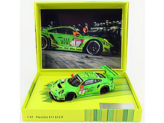 PORSCHE - 911 991-2 GT3 R TEAM MANTHEY RACING N 1 24h VLN NURBURGRING 2019 R.LIETZ - F.MAKOWIECKI - P.PILET - N.TANDY - GREEN /Minichamps 1/43 ミニカー