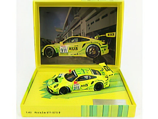 PORSCHE - 911 991-2 GT3 R TEAM MANTHEY RACING N 911 VLN 24h NURBURGRING 2020 M.CAMPBELL - L.KERN - M.JAMINET - J.ANLAUER - YELLOW GREEN /Minichamps 1/43 ミニカー