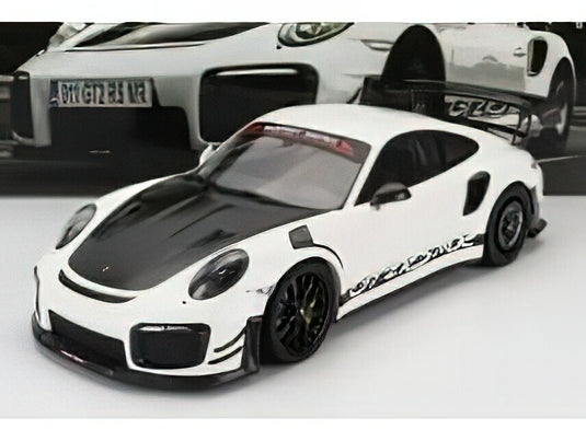 Porscheポルシェ 911 991-2 GT2 RS MANTHEY RACING 2019 - WHITE BLACK /Minichamps 1/18 ミニカー