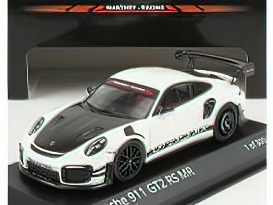 PORSCHE - 911 991-2 GT2 RS MR TEAM MANTHEY RACING 2018 - WHITE BLACK /Minichamps 1/43 ミニカー