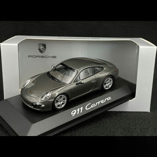 Porscheポルシェ 911 type 991 Carrera 2012 Quartz grey 1/43 Minichampsミニチャンプス  WAP0200100C 特注 ミニカー