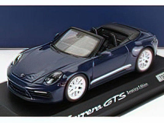 PORSCHEポルシェ 911 992 CARRERA GTS CABRIOLET AMERICA EDITION 2022 - BLUE /Minichampsミニチャンプス 1/43 ミニカー