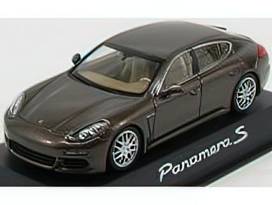 PORSCHE - PANAMERA S 2013 - BROWN MET /Minichamps 1/43 ミニカー