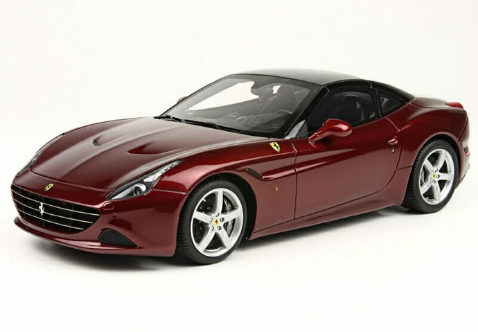 FERRARIフェラーリ CALIFORNIA T SPIDER CLOSED ROOF 2014 | RED MET BLACK /BBR 1/18 ミニカー