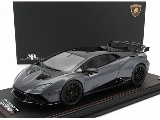 LAMBORGHINI - HURACAN STO LP640-2 2021 GRIGIO TELESTO - GREY /MRコレクション 1/18 ミニカー