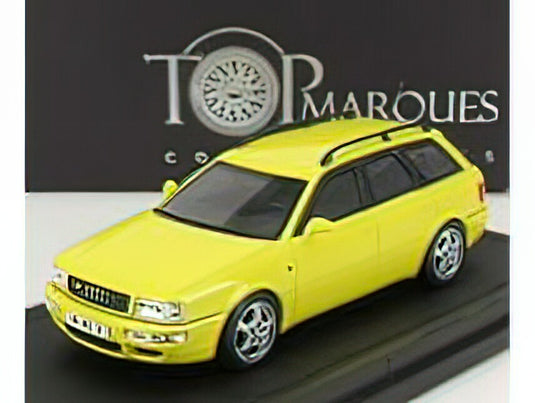 AUDI - A4 RS2 AVANT 1994 - YELLOW /TOPMARQUES  1/43 ミニカー