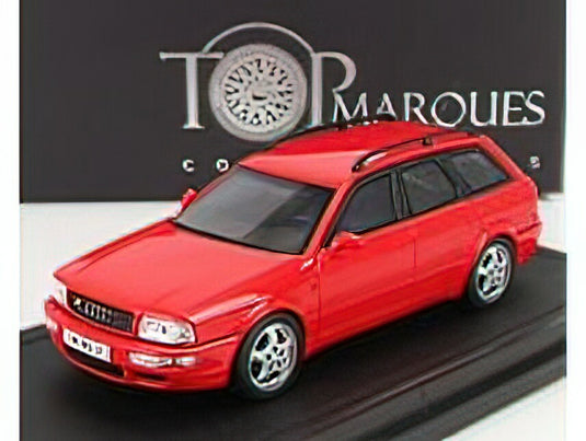 AUDI - A4 RS2 AVANT 1994 - RED /TOPMARQUES  1/43 ミニカー