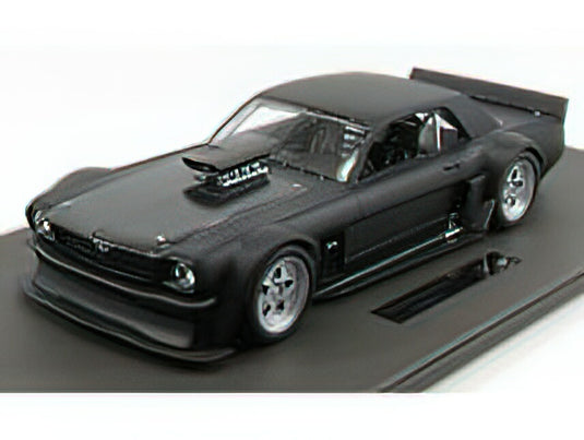 【予約】8-10月以降発売予定FORD USA - MUSTANG HOONIGAN COUPE 1965 - MAT BLACK /TOPMARQUES COLLECTION 1/12 ミニカー