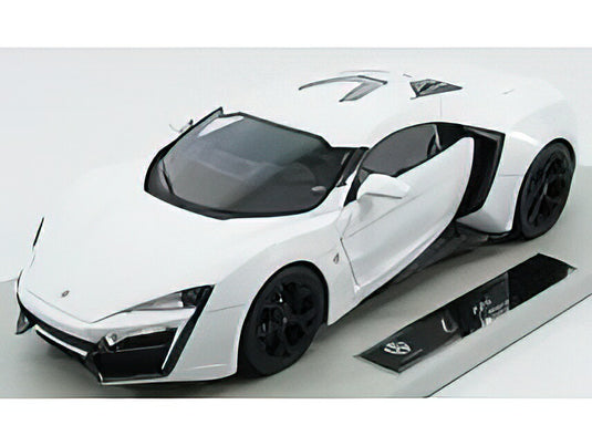 LYKAN - HIPERSPORT 2012 - WHITE /TOPMARQUES 1/18 ミニカー