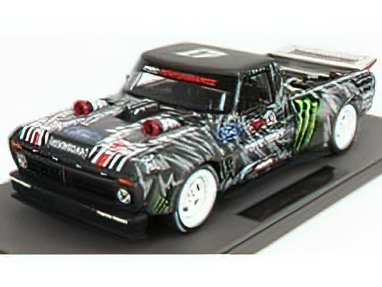 【予約】10-12月以降発売予定FORD USA - F-150 PICK-UP 1977 914hp N 43 HOONIGAN CLIMBKHAMA 2 TIANNAMEN 2019 KEN BLOCK - BLACK WHITE /TOPMARQUES COLLECTION 1/18 ミニカー
