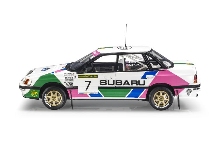 ギャラリービューアに画像をロードする, 【予約】12月以降発売予定Subaru Legacyスバルレガシー 1992 McRae #7 /TOPMARQUES 1/18 ミニカー
