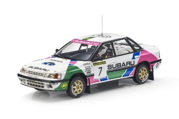 ギャラリービューアに画像をロードする, 【予約】12月以降発売予定Subaru Legacyスバルレガシー 1992 McRae #7 /TOPMARQUES 1/18 ミニカー
