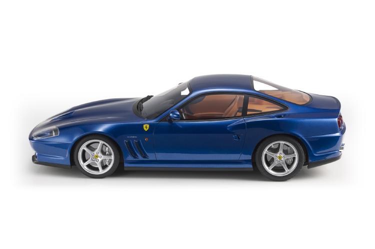 ギャラリービューアに画像をロードする, 【予約】12月以降発売予定Ferrari 550 Maranello blue /TOPMARQUES 1/18 ミニカー
