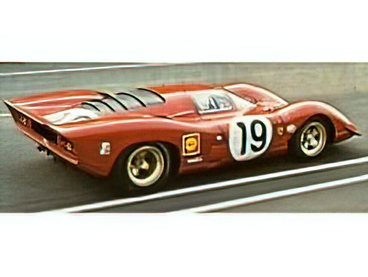 【予約】12月以降発売予定FERRARIフェラーリ 312P COUPE TEAM SEFAC N 19 24h LE MANS 1969 CHRIS AMON ? PETER SCHETTY - RED /TOPMARQUES  1/18 ミニカー