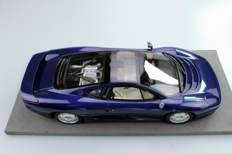 ギャラリービューアに画像をロードする, Jaguarジャガー XJ220 blue /Top Marques 1/18 ミニカー
