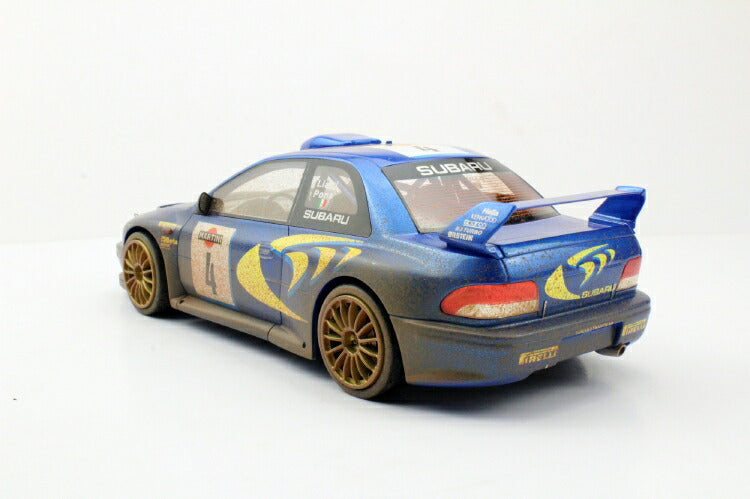 ギャラリービューアに画像をロードする, 【予約】7月以降発売予定Subaru Imprezaスバルインプレッサ S4 WRC 2nd Place San Remo 1998 Dirty /Top Marques 1/18 ミニカー
