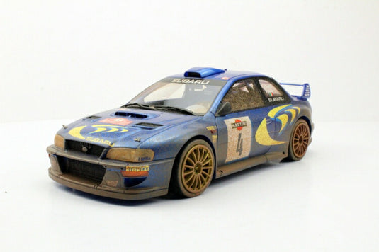 【予約】7月以降発売予定Subaru Imprezaスバルインプレッサ S4 WRC 2nd Place San Remo 1998 Dirty /Top Marques 1/18 ミニカー