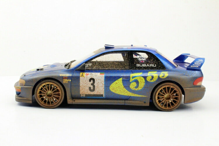 ギャラリービューアに画像をロードする, 【予約】7月以降発売予定Subaru Imprezaスバルインプレッサ S4 WRC Portugal Winner 1998 Dirty /Top Marques 1/18 ミニカー
