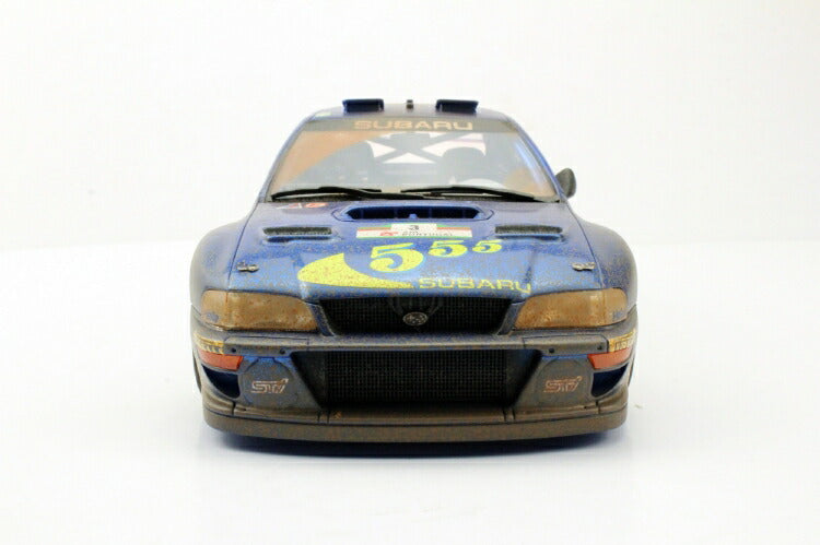 ギャラリービューアに画像をロードする, 【予約】7月以降発売予定Subaru Imprezaスバルインプレッサ S4 WRC Portugal Winner 1998 Dirty /Top Marques 1/18 ミニカー
