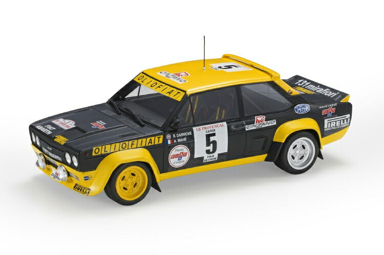 【予約】8月以降発売予定Fiat 131 Abarth Tour de Corse Winner 1977 /Top Marques 1/18 ミニカー