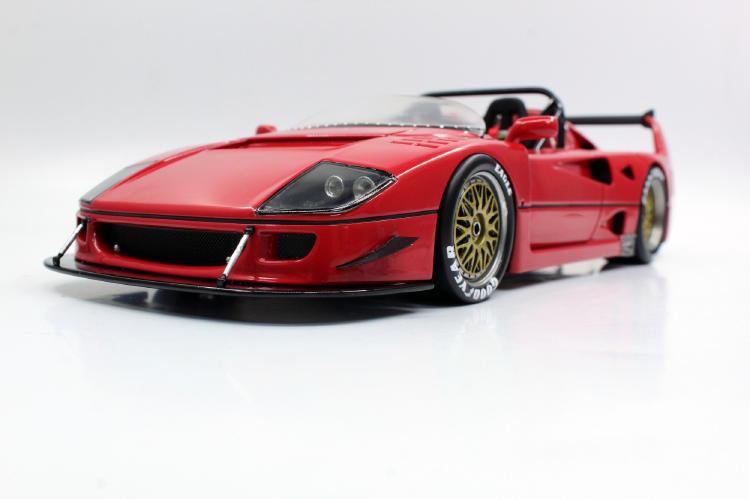 ギャラリービューアに画像をロードする, 【予約】9月以降発売予定Ferrari F40フェラーリ LM Beurlys Barchetta red /Top Marques 1/18 ミニカー
