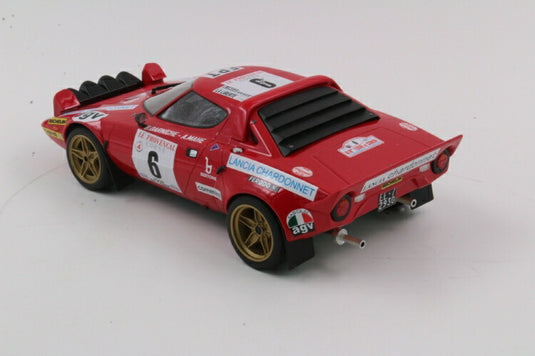 【予約】12月以降発売予定 Lancia Stratos HF 1975 Tour de Corse Winner /TOPMARQUES 1/18  レジンミニカー