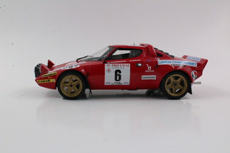 【予約】12月以降発売予定 Lancia Stratos HF 1975 Tour de Corse Winner /TOPMARQUES 1/18  レジンミニカー