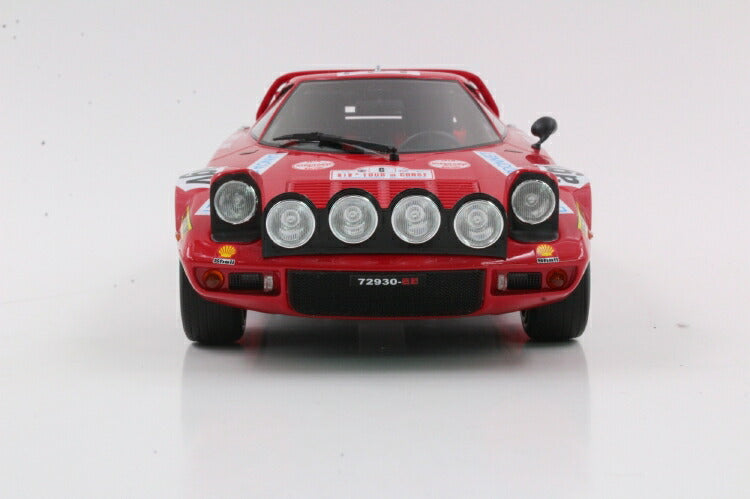 【予約】12月以降発売予定 Lancia Stratos HF 1975 Tour de Corse Winner /TOPMARQUES 1/18  レジンミニカー