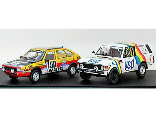 【予約】2023年発売予定RENAULT - SET 2X RENAULT R20 N 150 WINNER RALLY PARIS DAKAR 1982 C.MARREAU - B.MARREAU - LAND ROVER RANGE N 212 VSD WINNER RALLY PARIS DAKAR 1981 R.METGE - B.GIROUX - VARIOUS /TOPMARQUES 1/18 ミニカー