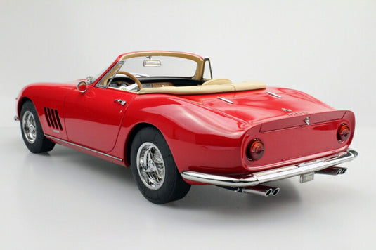 FERRARIフェラーリ 275 GTB/4 NART SPIDER 1967 Red / tan interior /Top Marques 1/12 ミニカー