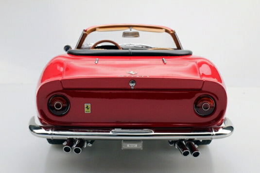 FERRARIフェラーリ 275 GTB/4 NART SPIDER 1967 Red / tan interior /Top Marques 1/12 ミニカー