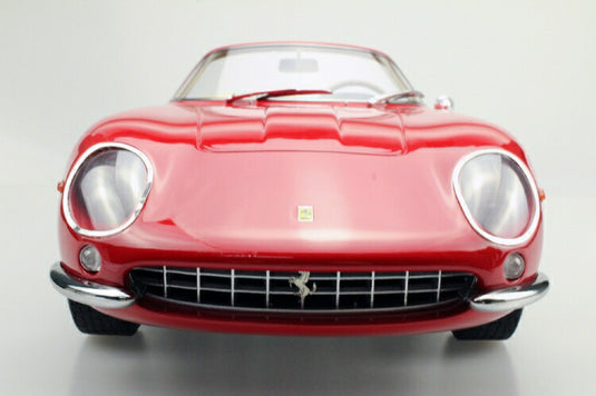 【予約】2019年3月以降発売予定275 GTB/4 NART Spyder 1967 Red / tan interior /Top Marques 1/12  レジンミニカー