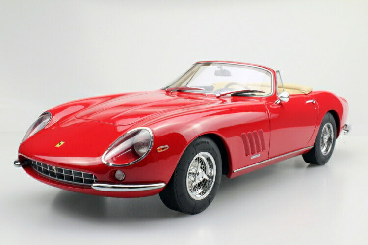 ギャラリービューアに画像をロードする, 【予約】2019年3月以降発売予定275 GTB/4 NART Spyder 1967 Red / tan interior /Top Marques 1/12  レジンミニカー
