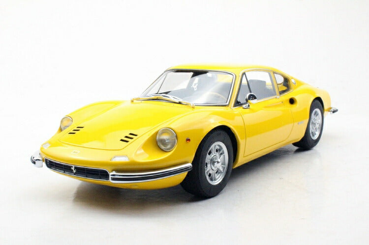 ギャラリービューアに画像をロードする, Ferrariフェラーリ Dino 206 GT yellow /Top Marques 1/12 ミニカー
