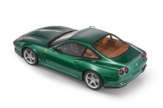 【予約】12月以降発売予定FERRARIフェラーリ 550 MARANELLO 1996 - GREEN MET  /TOPMARQUES COLLECTION 1/12 ミニカー