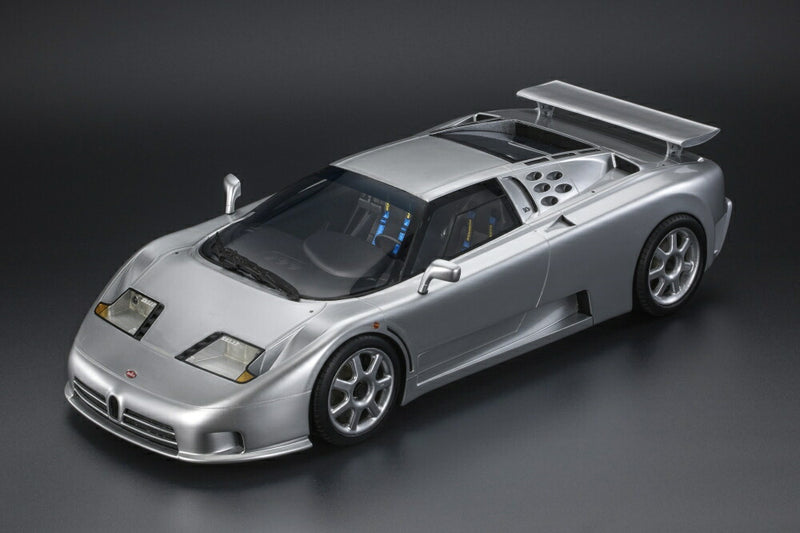 ギャラリービューアに画像をロードする, BUGATI - EB110 SS 1994 - SILVER /TOPMARQUES COLLECTION 1/12 ミニカー
