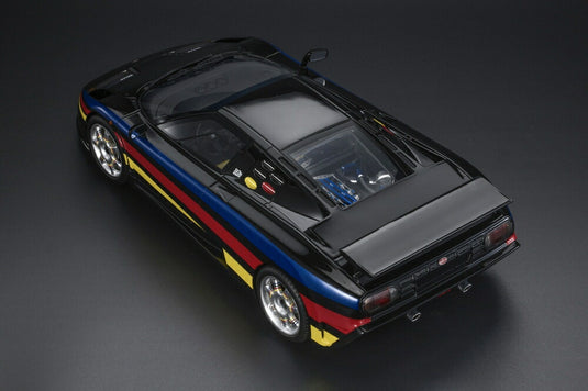 BUGATI - EB110 SS 1994 - BLACK /TOPMARQUES COLLECTION 1/12 ミニカー