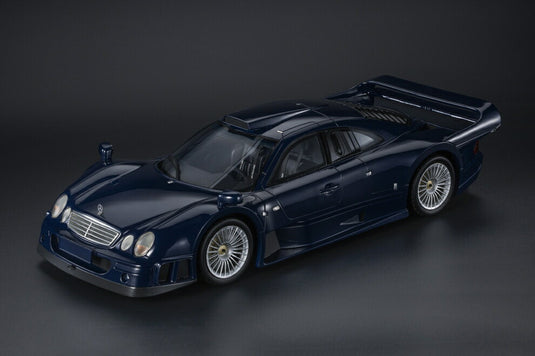 【予約】12月以降発売予定MERCEDES BENZ - CLK-GTR AMG COUPE 1998 - BLUE /TOPMARQUES  COLLECTION 1/12 ミニカー