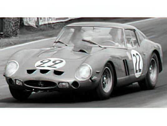 【予約】12月以降発売予定FERRARIフェラーリ 250 GTO 3.0L V12 COUPE TEAM EQUIPE NATIONALE BELGE N 22 3rd 24h LE MANS 1962 L.DERNIER - ''BEURLYS'' J.BLATON - RED /TOPMARQUES  1/12 ミニカー