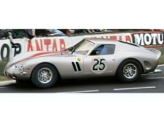 【予約】12月以降発売予定FERRARIフェラーリ 250 GTO 3.0L V12 COUPE TEAM ECURIE FRANCORCHAMPS N 25 4th 24h LE MANS 1963 L.DERNIER - P.DUMAY - SILVER /TOPMARQUES  1/12 ミニカー