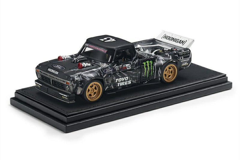 ギャラリービューアに画像をロードする, 【予約】12月以降発売予定FORD USA - F-150 PICK-UP N 43 HOONIGAN 1977 KEN BLOCK - BLACK WHITE  /TOPMARQUES COLLECTION 1/43 ミニカー
